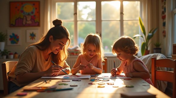 Éveillez l'imagination : DIY familiaux pour un foyer harmonieux