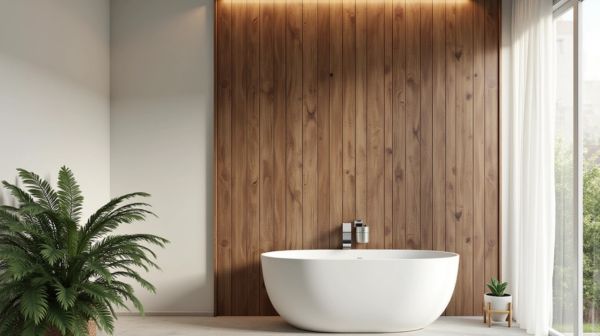 Top idées créatives pour des panneaux muraux de salle de bain durables